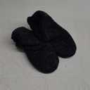 ONCAI Mens-Slipper-Boots-Winter-Fleece-House-Slippers Knitted Indoor Flat Warm Wool Booties Pull On Memory Foam Outdoor Non-Slip Ankle Bedroom Boot Slippers with Soft Rubber Sole (7, Grey)