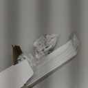 12 Inch Wire Shelf Brackets Set, 8 Pack Metal White Closet Support Bracket with End Brackets & Clips for Wire Shelving Wall Bracket Installation, Support Wire Closet Shelves Racks (8 Pack)