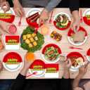 Cartoon Ball Party Tableware Set for Birthday - Cartoon Animation Themed Party Tableware, Plates and Napkins Decorations, 96pcs Video Games Themed Party Supplies for Boys Girls Baby Showers Picnics