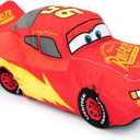 Disney Pixar Cars 3 Plush Stuffed Lightning Mcqueen Red Pillow Buddy - Kids Super Soft Polyester Microfiber, 17 inch (Official Disney Pixar Product)