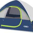 Camping Tent 2 Person, Waterproof Windproof Tent with Rainfly Easy Set up-Portable Dome Tents for Camping (Dark Blue)