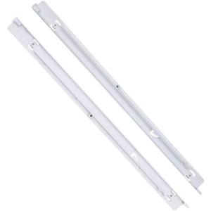 AMI PARTS 240530601(Left) & 240530701(Right) Refrigerator Pan Hangers Replacement Fit for Ken-more, Frigi-daire Refrigerators-Drawer Slide Support Rail Replaces 240460401, 240460501