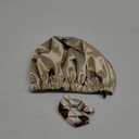 Jumbo Silk Bonnet for Curly Hair Black Women Sleeping