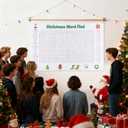 2 x Jumbo Thanksgiving & Christmas Word Search Poster, Giant 36"X24" Wall Game,Christma Word Search Puzzle Posters, Thanksgiving Activity Posters for Families(Christmas)