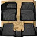 Aiqiying Floor Mats Compatible with Ford Focus 2012-2018 Models，All Weather Protection Waterproof Durable Custom-Fit Front Rear Rows Full Set Carpet Liners TPE Accessories