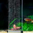 hygger Aquarium Bubble Strip, Nano Air Bubble Curtain Wall Aquarium Air Stone Kit, Quiet High Dissolved Oxygen Diffuser Fish Tank Bubbler Decorations for Freshwater Saltwater (5.9 Inch)