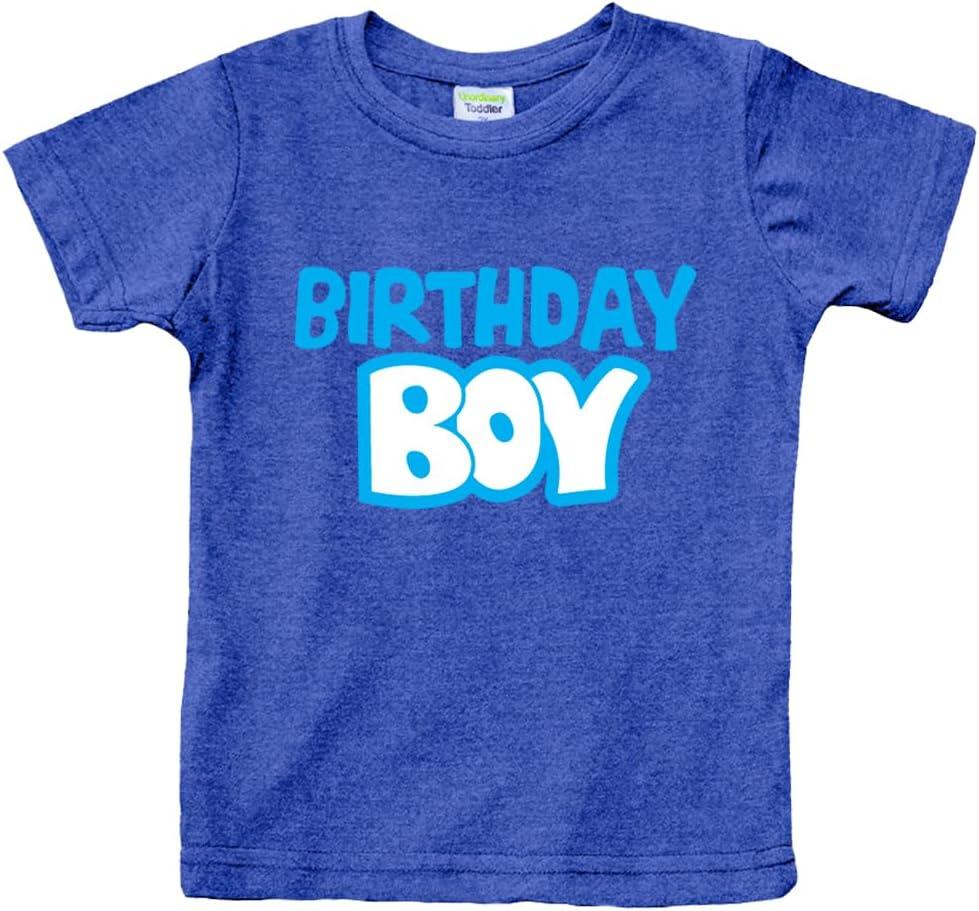 Birthday boy Shirt Boys Outfit Toddler Baby tee 1st 2nd 3 Year Old 4th Kids 5th 6th 7th 8th, 18M