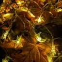 Whimsigoth Star and Moon Decor String Lights, Indoor Bedroom Classroom Dorm Patio Party Wedding Decor, Warm White Plug or Battery (30ft Plug-in)