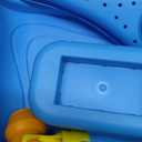 FRUSE Kids Water Table for Toddlers 3-5,3-Tier Splashing Sand Water Table Toys with Accessories,Activity Sensory Play Table for Backyard Beach Grass,Summer Outdoor Toy for Boys Girls Age 3 4 5 6 7 8 (Blue)