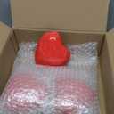 Sieral 3 Pcs Valentine's Day Heart Vase Ceramic Heart Shaped Flower Vases Red Pot for Valentine's Day Table Centerpieces Anniversary Wedding Party Farmhouses Home Office Table Decoration