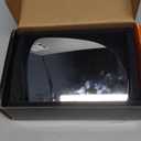 A-Premium Right Passenger Side Heated Mirror Glass with Backing Plate - Compatible with Audi A4, A4 Quattro, A6, A6 Quattro, A3, Q3, Q3 A5 Quattro, allroad, S5, S6 - Exterior Side View Convex Mirror