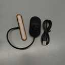 Gritin Rechargeable Book Light for Reading in Bed with 19 LED &Memory Function-Eye Caring 3 Color Temperatures,5 Brightness Levels,90 Hrs Runtime Flexible Goose Neck Clip on Light for Book Lovers (Black)