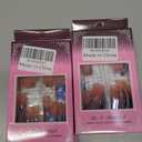 Curved Press on Nails Long Fake Nails Black French Tip False Nails Curved Nail Tips Full Cover Glossy Glue on Nails Long Unique Designs Stick on Nails for Women Girls 20Pcs