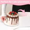 28Packs 7x7x5 Inch Small Cake Boxes, White Bakery Boxes with Window, 7 inch Cake Containers with Lids for Easter and Mother's Day Cheesecake, Cakes.(7 * 7 * 5inch/28pcs)