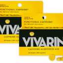 Vivarin, Caffeine Pills, 200mg Caffeine per Dose, Safely and Effectively Helps You Stay Awake, No Sugar, Calories or Hidden Ingredients, Energy Supplement, 40 Tablets - 2 Count