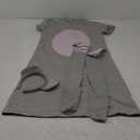 Sureio 3 Pcs Halloween Mouse Costume Accessory Set Rat Ears Headband T Shirt Skirt Striped High Socks for Women Cosplay Party (Small)