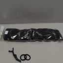 Curly Clip In Hair Extensions, 4PCS 20 Inch Natural Black Extensions Clip Ins Lace Weft Curly Invisible Natural Hairpieces for Women