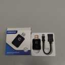 Wireless Carplay Adapter for iPhone, Convert Wired Carplay to Wireless, 2 in 1 Plug and Play Android Auto and Carplay Adapter for iOS 10 Android 11 and Above, Cars with Built-in Carplay