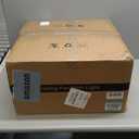 42" Retractable Ceiling Fan with Lights and Remote,Invisible LED Rings Fandeliers Modern Chandelier Ceiling Fans with 3 Color 6 Speed for Kitchen BedroomChrome