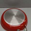 HITECLIFE FRYING PAN 11 INCH, OVEN AND DISHWASHER SAFE, RED