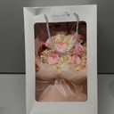 Preserved Flowers Bouquet, Pink Rose Flowers Gift for Valentine's Day, Mother's Day, Anniversary, Birthday (Pink)