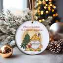 Grandson Christmas Ornaments 2025, Gnome Holiday Ornament, for Grandson from Grandpa or Grandma (T1)