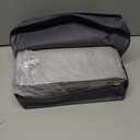 Andency Light Gray Ruffle Comforter Set King, Shabby Chic Farmhouse Bedding Comforter, Soft Lightweight Fluffy Polyester Bet Set All Season 3 Pieces Solid Comforter Set (King(104"x90"))