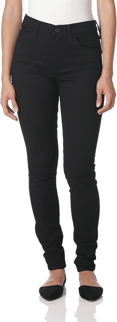 Levi's Women's 720 High Rise Super Skinny Jeans (Black, 32)