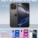 for iPhone 16 Pro Max Case with Holster Belt Clip and Tempered Glass Screen Protectors, Heavy Duty Protective Shockproof Rugged Hard Phone Cover for iPhone 16 ProMax 6.9inch, Green