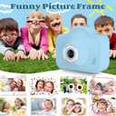 Kids Selfie CameraKids Camera Toys for 3-12 Years Old Girls BoysPortable Children Digital Video Camcorder Camera with OTG Adapter Instantly Share PhotosBest Chritmas Gift for Kid with 128G SD Card