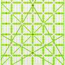 Omnigrip 6" x 24" Non-Slip Rectangle Quilting Ruler by Omnigrid