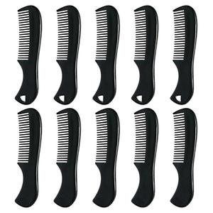 Beard Comb for Men: Mini Hair Comb - 10Pcs Mustache Beard Plastic Pocket Sized Hairdressing