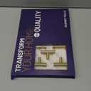 Ravinte 2'' Cabinet Handles Stainless Steel Brushed Brass Kitchen Cabinet Hardware Handles of Kitchen Cupboard Handles 10 Pack