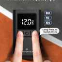 Ball Pump for Sports Balls, Portable Electric Basketball Pump Ultra Fast Inflation, with Digital LED Display Air Pump for Balls, Preset Pressure with Ball Needle for Soccer, Volleyball