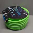 Fevone 100 ft Kink Free Garden Hose, All Weather Flexible, Heavy-Duty & Durable, Leak-Free Connection (Green)