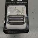 Braun Series 7 Electric Shaver Replacement Head, Easily Attach Your Shaver Head for a Shave as efficient as Day one, Compatible with New Generation Series 7 Shavers, 74S, Silver