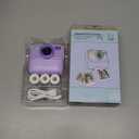 Kids Instant Digital Cameras for Boys and Girls, 1080P HD Dual-Lens Selfie Digital Camera with Print Paper & 32G Card, Christmas Birthday Gifts Toys for Toddler and Teenagers Age 3-16 Years Old