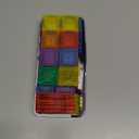 70PCS Mini Magnetic Tiles, Portable Magnetic Toys Travel Set, Construction STEM Learning and Playing Toys for Kids, Montessori Toy for Preschool Boys Girls