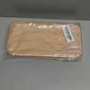 6 Pack Solid Wood Serving Platters and Trays of Natural Wood with Edge,Rectangular Avoid Sliding and Spilling Food (6pcs Wood*10x5 Inch)