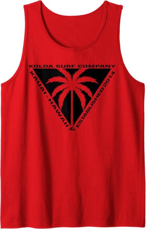 Koloa Surf Triangulated Palm Logo Lightweight, Graphic Tank Top, XXL