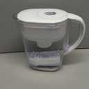 Brita Metro Water Filter Pitcher with SmartLight Change Indicator, BPA-Free, Replaces 1,800 Plastic Water Bottles a Year, Lasts Two Months, Includes 1 Filter, Small - 6-Cup Capacity, White