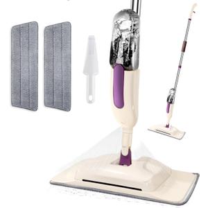2025Upgrade 4in1 Spray Mop for Floors -Ultra-Absorbrnt Multi -Surface Cleaner with Streak -Free Washable Pads ,Lightweight Ergonomic Design &Quick-Refill(Tile/Hardwood/Laminate)