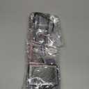 Ctosree 4 Sets Rhinestone Lanyard Bling ID Card Holder Crystal Retractable Badge Reel Rhinestone Neck Lanyard Card Holder with Metal Clasp and Key Ring for Women Nurse Teacher, 4 Colors (Horizontal)