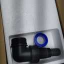 Acquaer Sewage Pump Submersible Water Pump with Automatic Float Switch, for Sump Basin, Residential Sewage, 1HP 4345GPH Sump Pump No Float