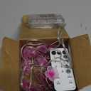 Mudder 1 Pack Cherry Blossom Flower String Lights 13 FT 40 LEDs for Bedroom, Pink Fairy Lights USB and Battery Operated Decorative String Light Indoor Outdoor