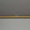 Shower Door Bottom Seal Strips 2PCS, 36 Inch Long Ultra Clear Vinyl Seal Strips with Sweep for 5/16"(8mm) Thick Frameless Glass Door, to Stop Water Leak