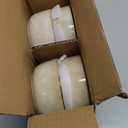 GBHOME Ceramic Dinnerware Sets for 4, 12 Pieces Stoneware Plates and Bowls Sets, Scratch Resistant Dishes, Dishwasher & Microwave Safe, Reactive Glaze-Cappuccino