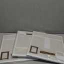 3 Pack Foldable Bed Sheets Set Organizers and Storage(King & Queen Size),Linen Fabric Closet Organizers with Window,Folding Bedding Storage Box for Bedsheets and Pillow Cube Organizer-White