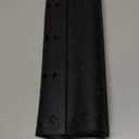 Bathroom Sink Cover for Counter Space, Sink Mat Foldable Sink Cover, Silicone Makeup Organizer Mat Space Saver, Small Bathroom & Rv Camper Travel Must Haves Accessories, Black, 19.6"L x 15.35"W x 0.01"H