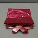 NISOCY 25PCS Hot Magenta Pink Square Foil Balloons Wall Backdrop Double Sided Metallic Pink Balloons Arch Kit for Galentines Valentines Day Bachelorette Birthday Engagement Bridal Party Decorations